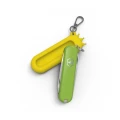 Teaca Silicon Victorinox, tip Breloc pentru Briceag, 5.8cm, 12g, Sunny Side - 4.0450