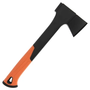 Topor NGT Anglo Arms cu Maner din Plastic Dur Negru cu Portocaliu si Cutie din Plastic cu Blocare  Topor NGT Anglo Arms cu Maner din Plastic Dur Negru cu Portocaliu si Cutie din Plastic cu Blocare