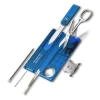 Trusa Multifunctionala Victorinox SwissCard Lite, albastru transparent - 0.7322.T2