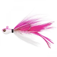 Jig Streamer Sakura R Bucktail 14gr Pink Shad  Jig Streamer Sakura R Bucktail 14gr Pink Shad