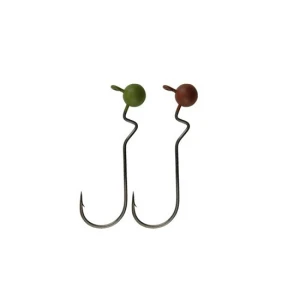 JIG GAMAKATSU SKIP GAP SHAKY VERDE NR 3/0 3.5GR 4BUC