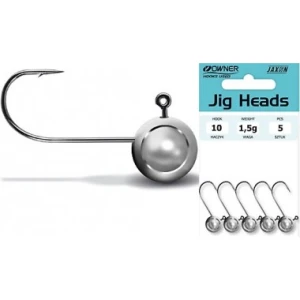 JIG JAXON OWNER MICRO BLACK NR 10-1.5GR 5/PLIC