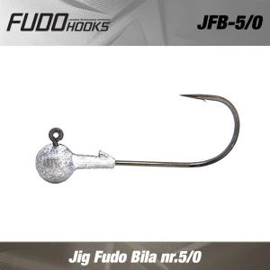 Jig Fudo Bila BN black nickel nr.5/0 10.5gr 6buc/plic Jig Fudo Bila BN black nickel nr.5/0 10.5gr 6buc/plic