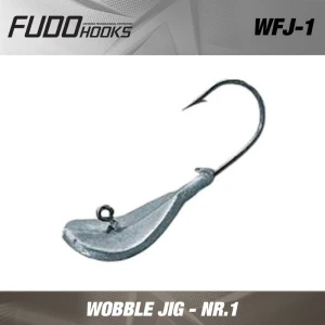 Jig Fudo Wooble BN black nickel Nr.1  1.8g 7buc/plic Jig Fudo Wooble BN black nickel Nr.1  1.8g 7buc/plic