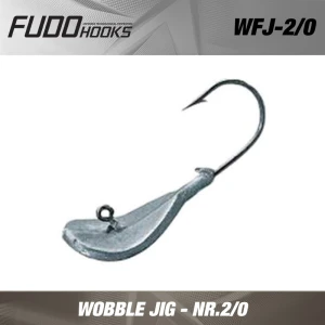Jig Fudo Wooble BN black nickel Nr.2/0 1.8g 6buc/plic Jig Fudo Wooble BN black nickel Nr.2/0 1.8g 6buc/plic