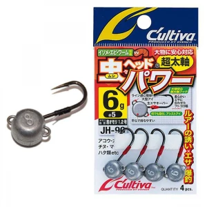 Jig Lestat Cultiva JH-90 No.5 6gr Power Jig Head 4buc/plic Jig Lestat Cultiva JH-90 No.5 6gr Power Jig Head 4buc/plic