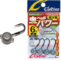 Jig Lestat Cultiva Jh-90 Power Jig Head, No.4, 8g, 3buc/pacac Jig Lestat Cultiva Jh-90 Power Jig Head, No.4, 8g, 3buc/pacac