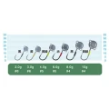Jig Lestat Cultiva JH-90 Power Jig Head, No.4, 8g, 3buc/pacac Jig Lestat Cultiva JH-90 Power Jig Head, No.4, 8g, 3buc/pacac