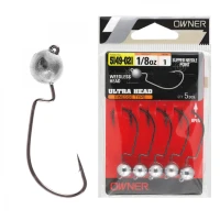 Jig Lestat Owner 5149 No.4 1/32Oz Ultra Head Finesse Type 0.89g 5buc/plic Jig Lestat Owner 5149 No.4 1/32Oz Ultra Head Finesse Type 0.89g 5buc/plic