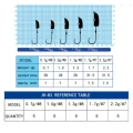 Jig Lestat Owner JH-85 No.8 1gr Nagare Dama Natur 5buc/plic Jig Lestat Owner JH-85 No.8 1gr Nagare Dama Natur 5buc/plic