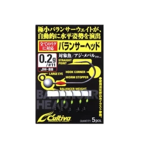 Jig Lestat Owner JH-88 No.11 0.5gr Balancer Head Jig Lestat Owner JH-88 No.11 0.5gr Balancer Head