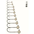 Jig Mustad F2 Nr.1, 3g, 25buc/pac Jig Mustad F2 Nr.1, 3g, 25buc/pac