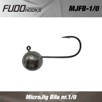 Micro Jig Fudo Bila nr.1/0 BN black nickel 5g 8buc/plic