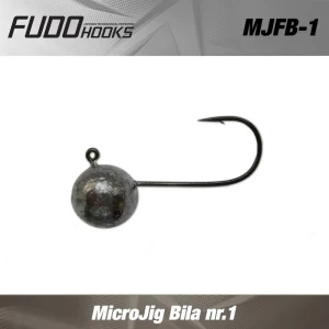 Micro Jig Fudo Bila nr.1 BN black nickel 1.0g  8buc/plic