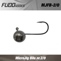 Micro Jig Fudo Bila nr.2/0 BN black nickel 2g 7buc/plic