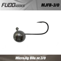 Micro Jig Fudo Bila nr.3/0 BN black nickel 3.5gr 7buc/plic