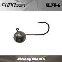 Micro Jig Fudo Bila Nr.6 Bn Black Nickel 1.0gr 9buc/plic Micro Jig Fudo Bila Nr.6 Bn Black Nickel 1.0gr 9buc/plic