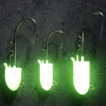 Jig Head SAVAGE GEAR Bullet Glow, Nr.8/0, 74g, 1buc/pac Jig Head SAVAGE GEAR Bullet Glow, Nr.8/0, 74g, 1buc/pac