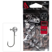 Jig Mikado Jaws Classic Jig Head Bn, Nr.4/0, 10g, 3buc/pac Jig Mikado Jaws Classic Jig Head Bn, Nr.4/0, 10g, 3buc/pac