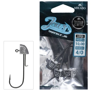 Jig MIKADO Jaws Triangle BN, Nr.3/0, 10g, 3buc/pac Jig MIKADO Jaws Triangle BN, Nr.3/0, 10g, 3buc/pac