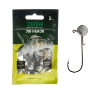Jig Zfish Head Premium - 5 buc - Greutate, 15 g - Cârlig 5/0 ZF-9092