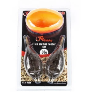 METHOD FILFISHING FEEDER SET 2 X 80 GR  MATRITA  METHOD FILFISHING FEEDER SET 2 X 80 GR  MATRITA