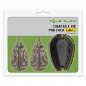 Set Korum Camo Method Twin Pack - Large Set Korum Camo Method Twin Pack - Large