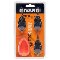 Set Method Feeder MIVARDI QMR Flat Cu Matrita L, 30-40-50g, 3buc/pac