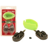 Set Momitoare Carp Expert Heavy Duty Method Feeder Compactor Go, Green, 50g, 2buc/set