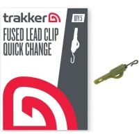 Clips Plumb Pierdut Trakker Fused Lead Clip Quick Change, Weed, 5buc/plic Clips Plumb Pierdut Trakker Fused Lead Clip Quick Change, Weed, 5buc/plic
