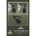 Fox Rage Predator Camo Low Resistance Run Ring, 5buc/pac Fox Rage Predator Camo Low Resistance Run Ring, 5buc/pac