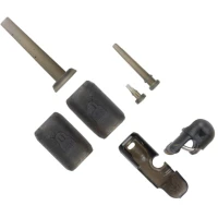 Kit Fox Edges Naturals Heli Clips, 3buc/pac