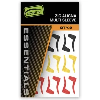 Kit FOX Zig Aligna Multi Sleeve, 3 Galben 3 Rosu si 3 Negru