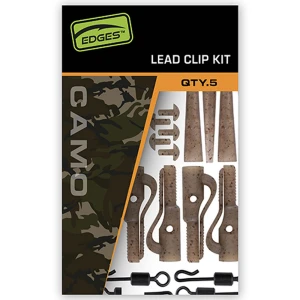 Kit Plumb Pierdut FOX Edges Camo Lead Clip, 5buc/set 