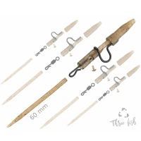 Kit Plumb Pierdut Zfish Heavy Duty Clip Complete Pin Set 60 Mm, 5buc/pac