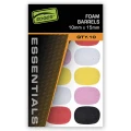 Spuma Flotanta FOX Foam Barrels - Mixed Colours, 7x12mm, 10buc/pac