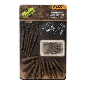 CAMO FOX POWER GRIP LEAD CLIP KIT SZ 7 CAMO FOX POWER GRIP LEAD CLIP KIT SZ 7
