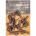 Clips Plumb Pierdut Orange Safe Clip + Fix 10buc/pac Clips Plumb Pierdut Orange Safe Clip + Fix 10buc/pac