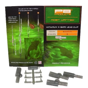 PB HIT RUN X-SAFE LEAD CLIPS SILT 