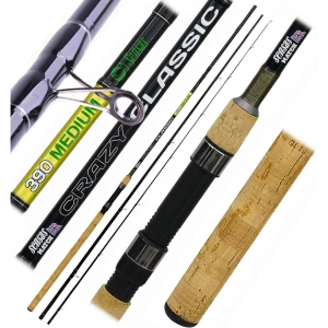 Lanseta Match SENSAS Crazy Classic Waggler Medium, 3.90m, 20g, 2seg