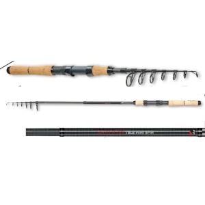 Lanseta DAM Shadow Tele Mini Spin 2.40m 7-20gr