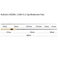 Lanseta RTB Rubicon, 1.90m, 0.1-5g, Moderate Fast, 2seg