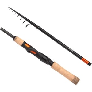 Lanseta Telescopica SHIMANO STC AX Spinning Mini Tele, 2.40m, 3-14g, 10seg