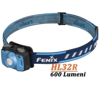 Lanterna Frontala Fenix Renicarcabila 600 Lumeni 73 Metri Albastru Hl32r