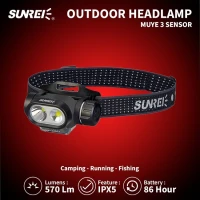 Lanterna De Cap Sunrei 570 Lumeni Muye3 Cu Senzor De Miscare Lanterna De Cap Sunrei 570 Lumeni Muye3 Cu Senzor De Miscare