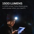 Lanterna Cap NEBO Einstein Flex,  Rechargeable, 1500 lm, 2200mAh Li-ion Lanterna Cap NEBO Einstein Flex,  Rechargeable, 1500 lm, 2200mAh Li-ion