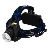 Lanterna Cattara Frontala Led 570lm Zoom Tt13123 Lanterna Cattara Frontala Led 570lm Zoom Tt13123