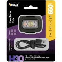 Lanterna Technik Headlamp H30 (built-in Battery) Sst20 Led + Red Light + Usb-c 650l Lanterna Technik Headlamp H30 (built-in Battery) Sst20 Led + Red Light + Usb-c 650l