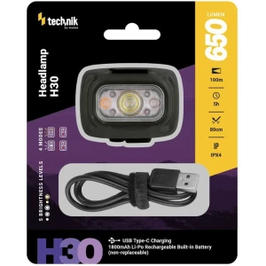 Lanterna Technik Headlamp H30 (Built-in battery) SST20 LED + red light + USB-C 650L Lanterna Technik Headlamp H30 (Built-in battery) SST20 LED + red light + USB-C 650L