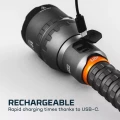 Lanterna Led NEBO 12K Rechargeable Torch, 12000 lm, Magnet, Aluminiu Lanterna Led NEBO 12K Rechargeable Torch, 12000 lm, Magnet, Aluminiu